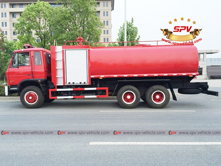 Fire Water Bowser Dongfeng 3 axle - LS Fire Water Bowser Dongfeng 3 axle - LS
